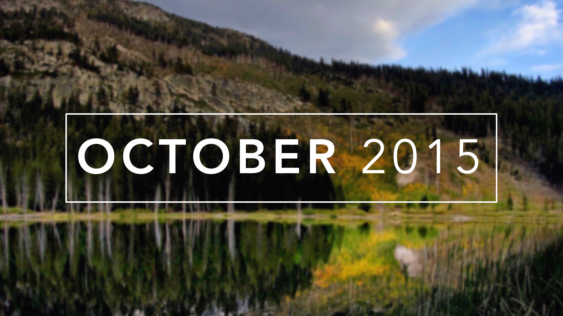 NEWS: Now Streaming, October 2015