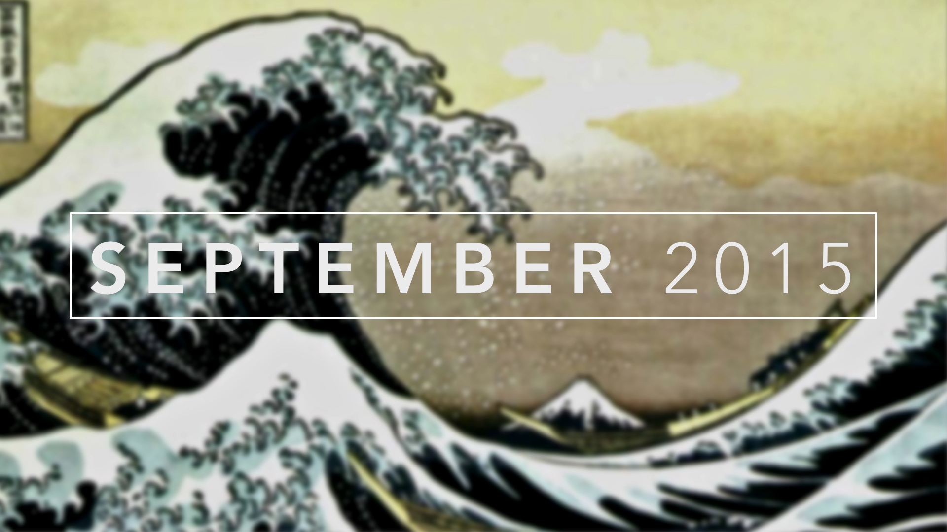 NEWS: Now Streaming, September 2015
